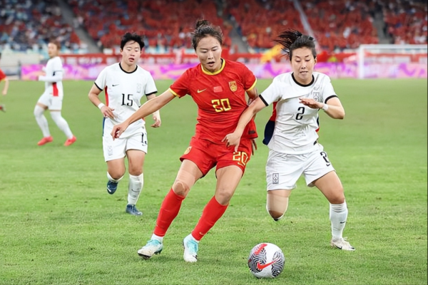 Đội bóng đá phụ nữ Hàn Quốc vs. Đội bóng đá nữ Trung Quốc Khởi đầu: Wang Shuang và Shao Ziqin đang ở trong dòng tấn công, Zhang Linyan và Tang Jiali thay thế